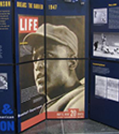 "Pride & Passion: The African American Baseball Experience" poster