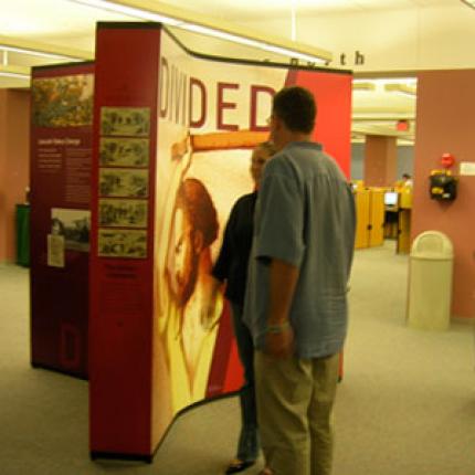 “Lincoln: The Constitution and the Civil War,” opening reception at Eastern Michigan University, September 8, 2009  (Robert Stevens, Eastern Michigan University)