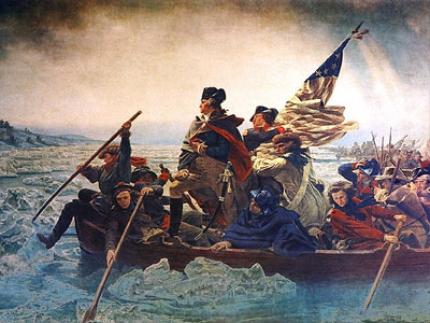 Washington Crossing the Delaware by Emanuel Gottlieb Leutze