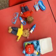 Photograph of a play children's doctor kit