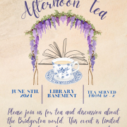 Bridgerton Afternoon Tea Invite