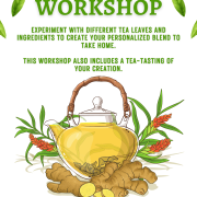 Tea Blend Workshop Flyer