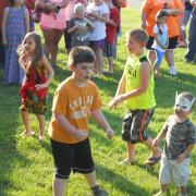 Kids playing outside