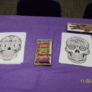 Sugar skull coloring sheets