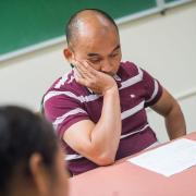 Nepali and Burmese-speaking patrons learn about financial literacy.