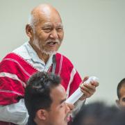 Nepali and Burmese-speaking patrons learn about financial literacy.