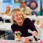 Participants learned how to make holiday gifts from what is readily available in their kitchens at the Campbell County Library's event. 