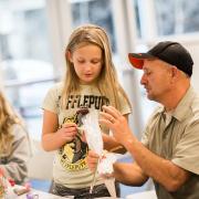 Participants learned how to make holiday gifts from what is readily available in their kitchens at the Campbell County Library's event. 