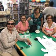 Group of smiling women