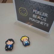 Perler bead magnets