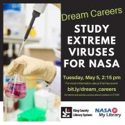 Photo of social media flyer for Dream Careers