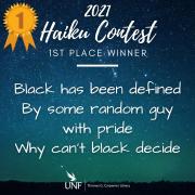 Haiku Contest First Place