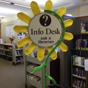 Sunflower info desk front