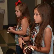 Students learn to play "You Are My Sunshine" and another song of their choosing.