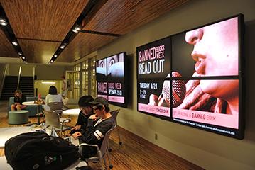 Bert’s Study Lounge at the University of Michigan