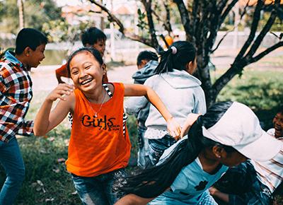 Children Running