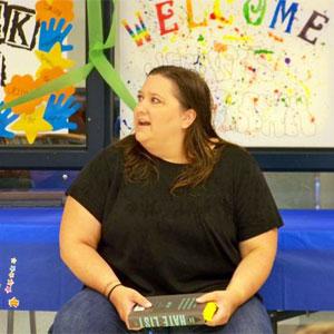 Jennifer Brown visits teens at the Fort Reno Drug Rehab Center in El Reno, Oklahoma.