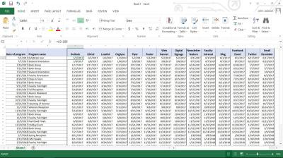 Screenshot of Microsoft Excel