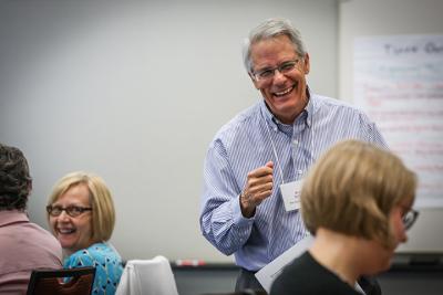 Retired and transitioning professionals — particularly journalists — lead several successful programs at Mid-Continent Public Library. 