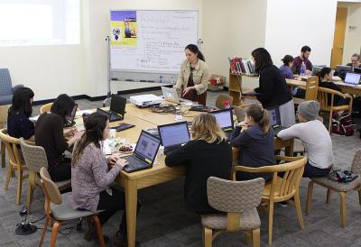 University of San Francisco edit-a-thon, Photo credit: Wikimedia Foundation / Shawncalhoun